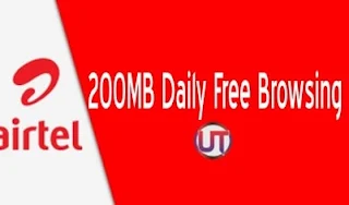 Airtel 200MB Daily Free Browsing