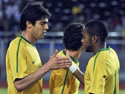 Kaká e Robinho