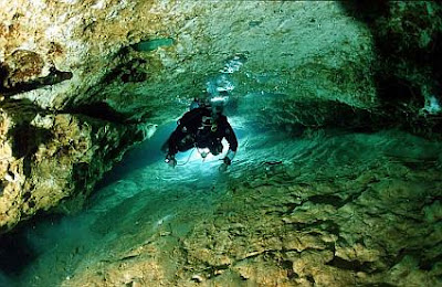 Deep Cave Diving