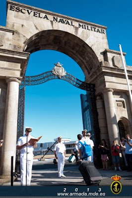 La Escuela Naval Militar incorpora a 54 alumnos de nuevo ingreso.