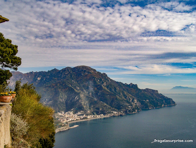 Villa Cimbrone em Ravello na Costa Amalfitana