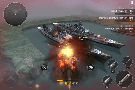 تحميل لعبة Gunship Battle: Helicopter 3D كاملة مهكرة للأندرويد