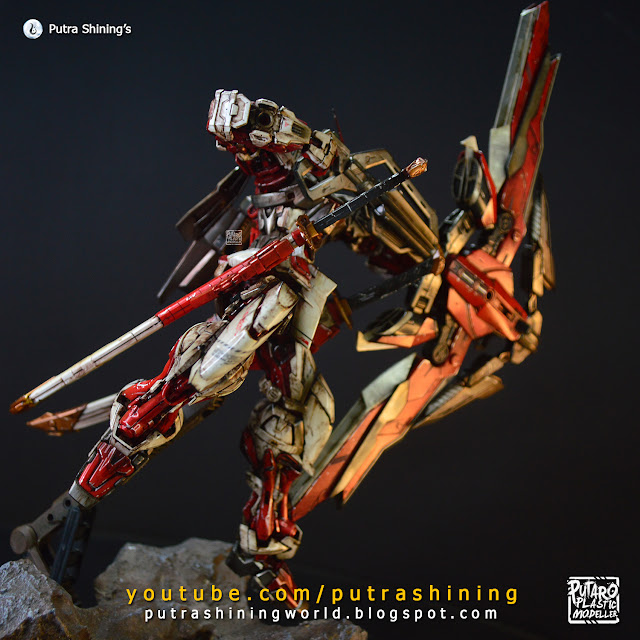 MG Gundam Astray Red Frame Kai Custom Weathering by Putra Shining