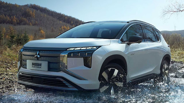 2022 Mitsubishi Airtrek Electric Crossover Debuts