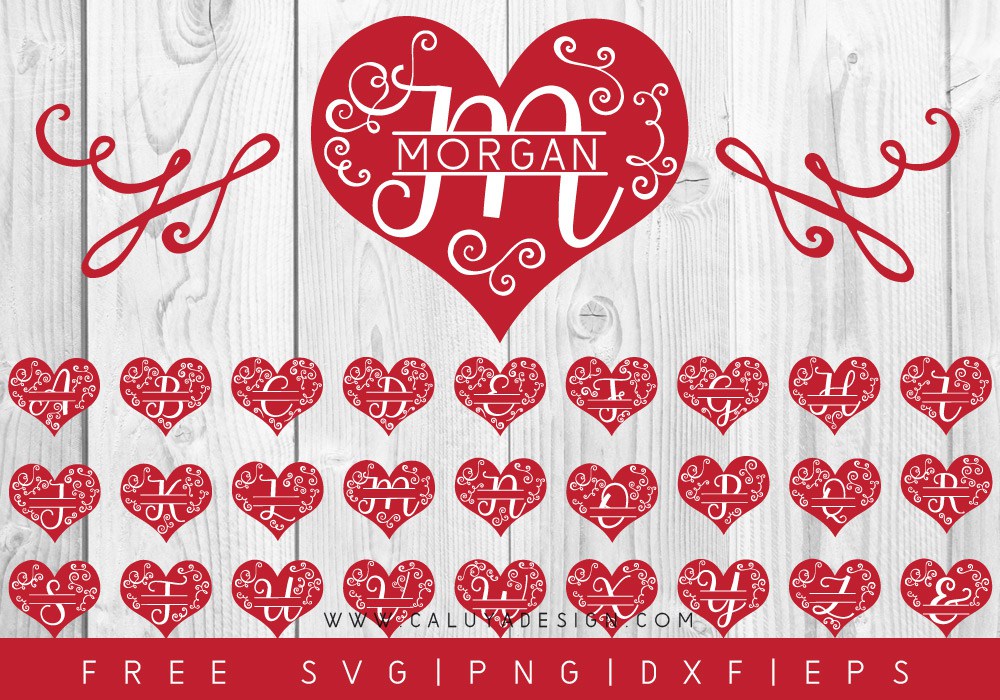 Download Free Fonts & SVGS For Monograms