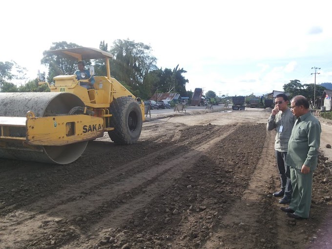 Bupati Ali Mukhni Berharap Jalan By Pass Fly Over Pembangunannya Bisa Dituntaskan Tahun Ini