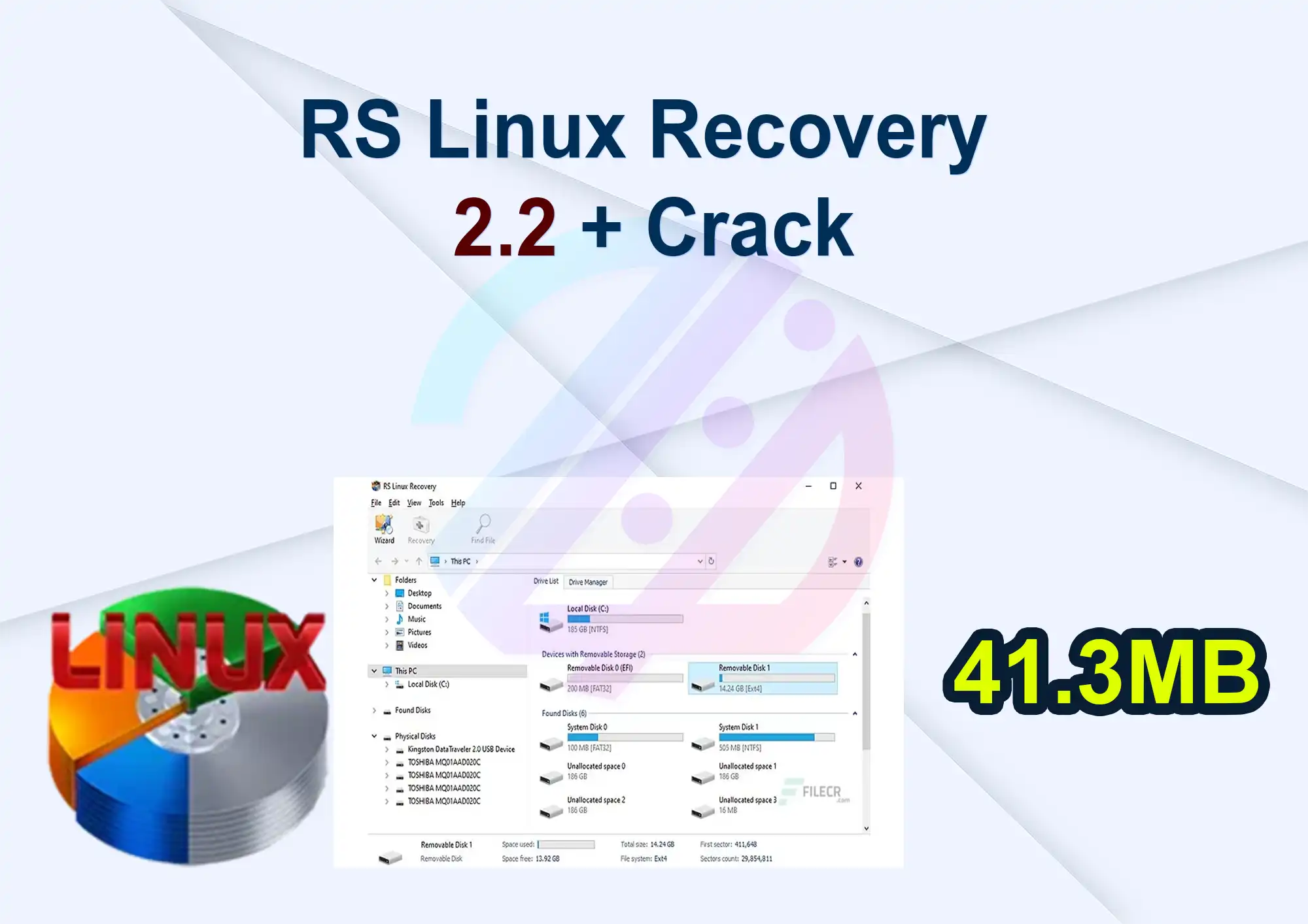 RS Linux Recovery 2.2 + Crack