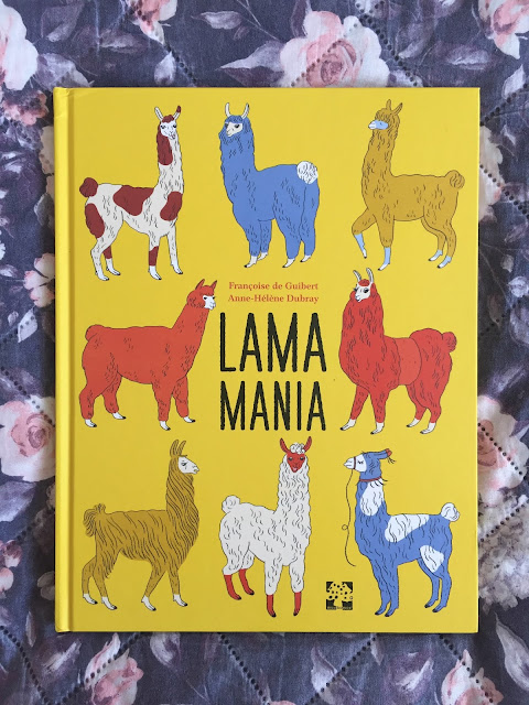 Recenzje #202 - "Lamamania" - okładka książki - Francuski przy kawie