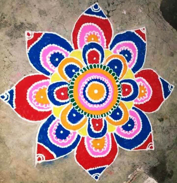 Beautiful And Easy Rangoli Designs Images Free Download