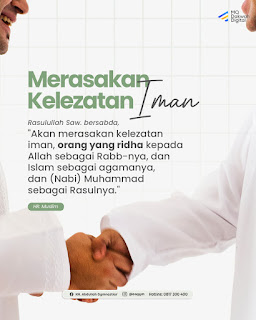 Merasakan Kelezatan Iman