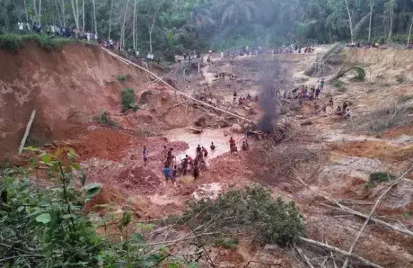 Empat Penambang Emas yang Tertimbun Longsor di Solok Selatan Ditemukan, Dua Meninggal