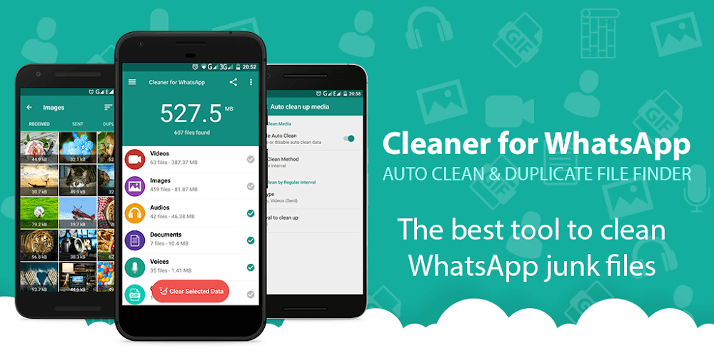 تحميل تطبيق منظف الواتس اب Cleaner for WhatsApp مدفوع مهكر آخر إصدار