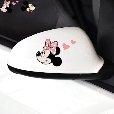 Koleksi Cutting Sticker Mobil Mickey Mouse Terbaru