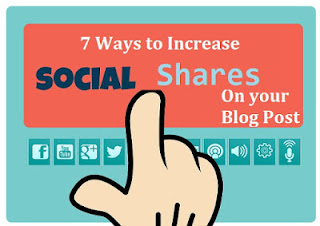 7 Tips to Increase Social Media Shares on your Content | SEO Blogging Tricks