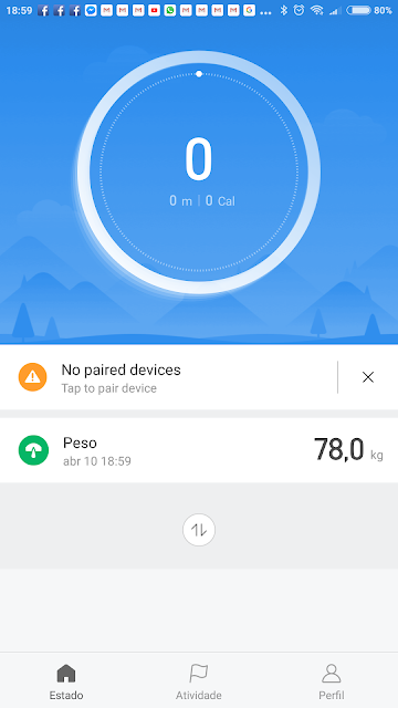 Xiaomi Bluetooth 4.0 Smart Weight Scale + Mi FIT