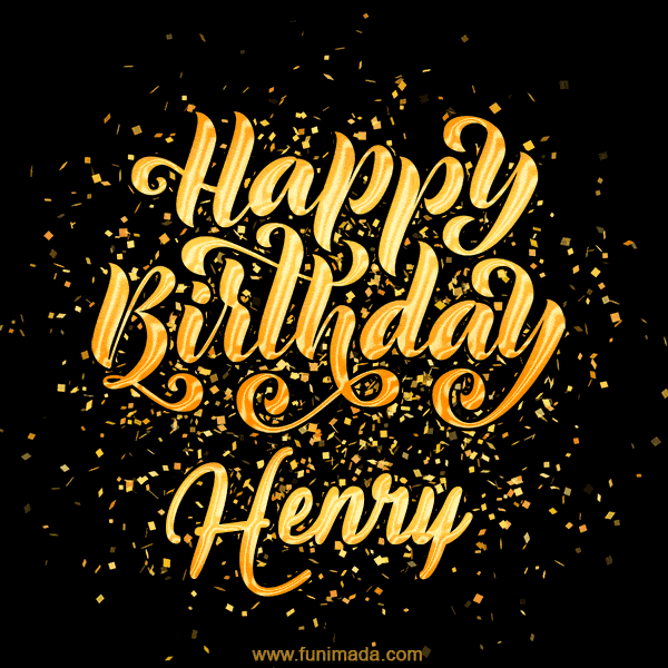 happy birthday henry image