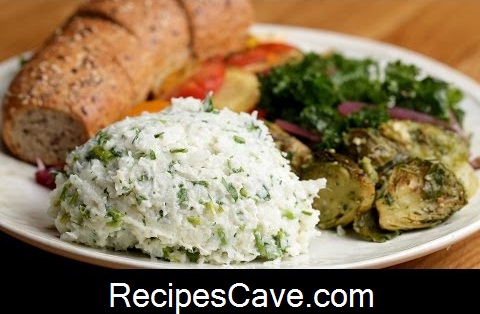 Garlic & Herb Cauliflower Mashed Potatoes Recipe