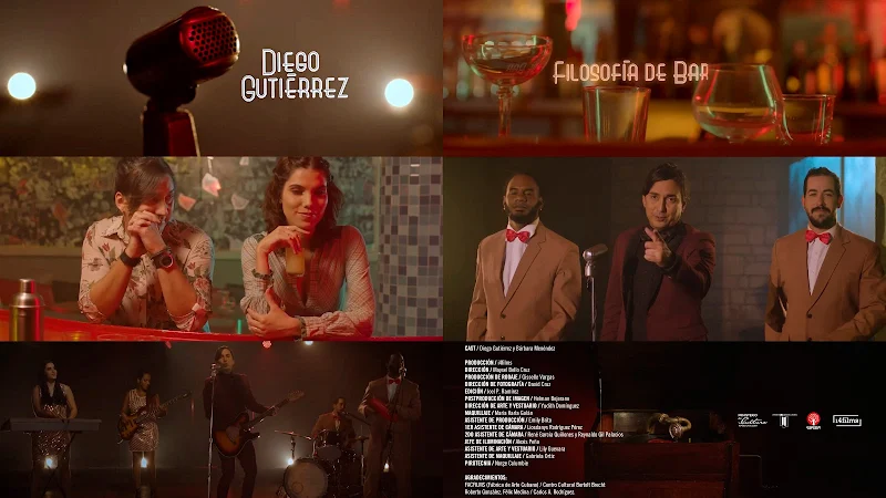 Diego Gutiérrez - ¨Filosofía de bar¨ - Videoclip - Director: Maysel Bello Cruz. Portal Del Vídeo Clip Cubano. Música cubana. Boleros y Canciones. CUBA