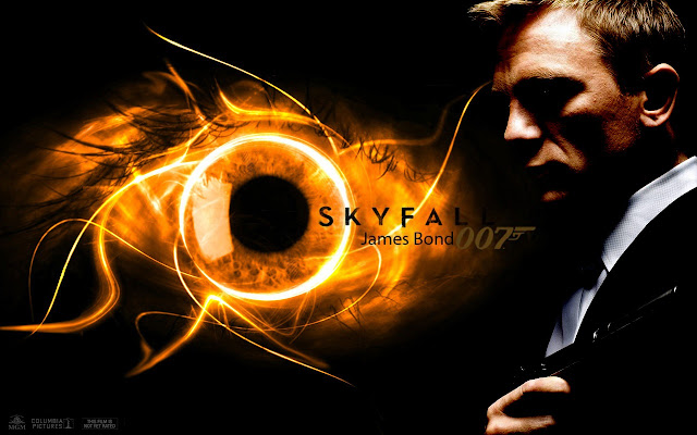 Skyfall PowerPoint background 09