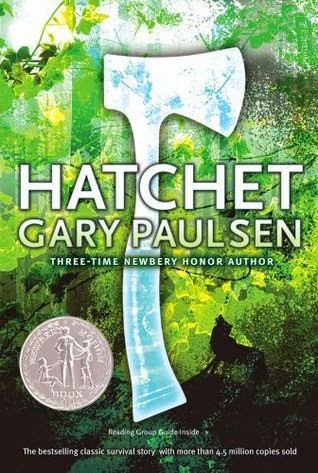 the cover of Hatchet by Gary Paulsen
