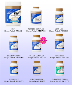 senarai produk shaklee