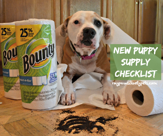 New Puppy Supply Checklist #QuickerPickerUpper