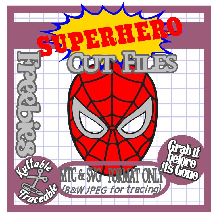 Download The Scrapoholic : 25 Days Superhero Free MTC & SVG Cut ...
