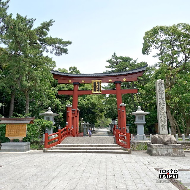 【氣比神宮】穿過大鳥居走入千年神宮　祈求長壽與戀愛運的能量景點