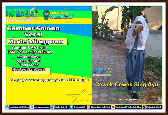 Gambar Soloan Spektakuler Versi Per-awalan - SMA Soloan Spektakuler Cover Putih Abu-Abu (SPSA) -30 A Mode Mingguan RG
