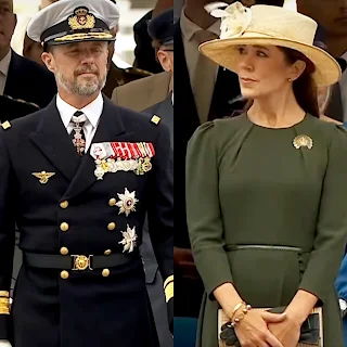 Crown Prince Frederik and Crown Princess Mary attend Flag Day 2022