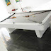 Pool Table Billiards With Simple Art Design for Home Interior