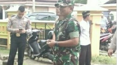 Kasi Teritorial Korem 032/Wirabraja Tinjau Pelaksanaan Pilkada Pariaman