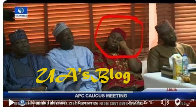 Amaechi, Osinbajo And Other APC Leaders Looking Visibly “Defeated” At APC Meeting (Photos)