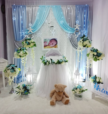 dekorasi aqiqah anak laki-laki terbaru