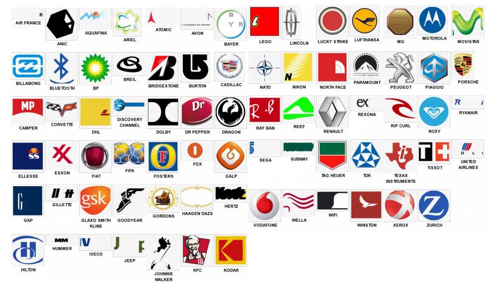 Company Logos and Names