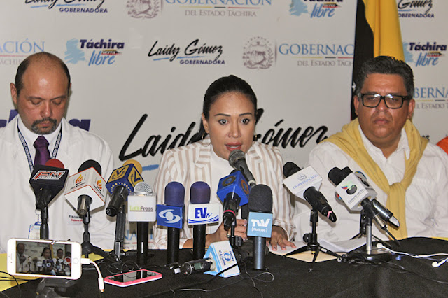 TÁCHIRA: Gobernadora del Táchira toma medidas preventivas ante el COVID-19.