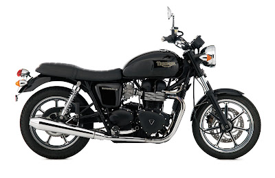 2010 Triumph Bonneville black