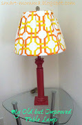 One of those things that I kept was this old table lamp because I see the .