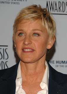 Ellen DeGeneres Short Hairstyles