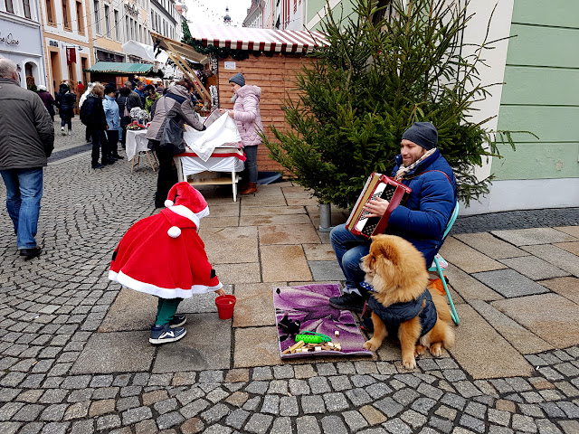 jarmark świąteczny - jarmark bożonarodzeniowy - Śląski Jarmark Bożonarodzeniowy w Görlitz Zgorzelcu - Schlesischer Christkindelmarkt Görlitz -  Śwęta Boże Narodzenie - podróże z dzieckiem