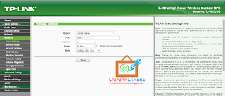 Cara Setting TP-LINK WA5210G Sebagai Client