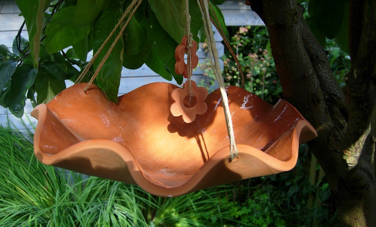 Töpfern und modellieren - Deko für den Garten