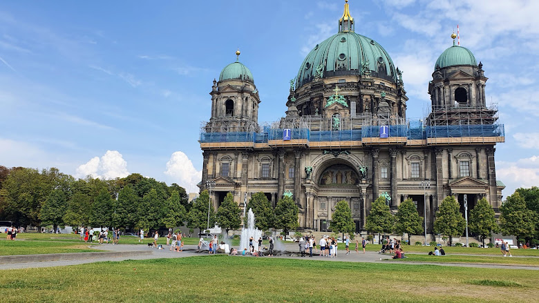 柏林大教堂 Berlin Cathedral，可惜整修中⋯⋯