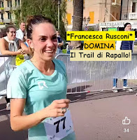 Il dominio di Francesca Rusconi al Trail di Rapallo. Le classifiche delle varie distanze e i protagonisti