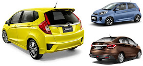 Kereta Paling Jimat Minyak di Malaysia 2016 - Honda Jazz, Kia Picanto, Proton Persona