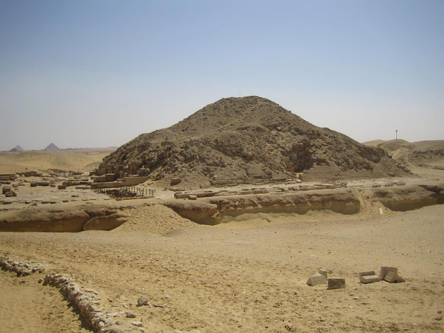 Пирамида Унаса в Египте