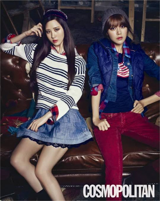 Seo Hyung and Soo Young - Cosmopolitan Fashion