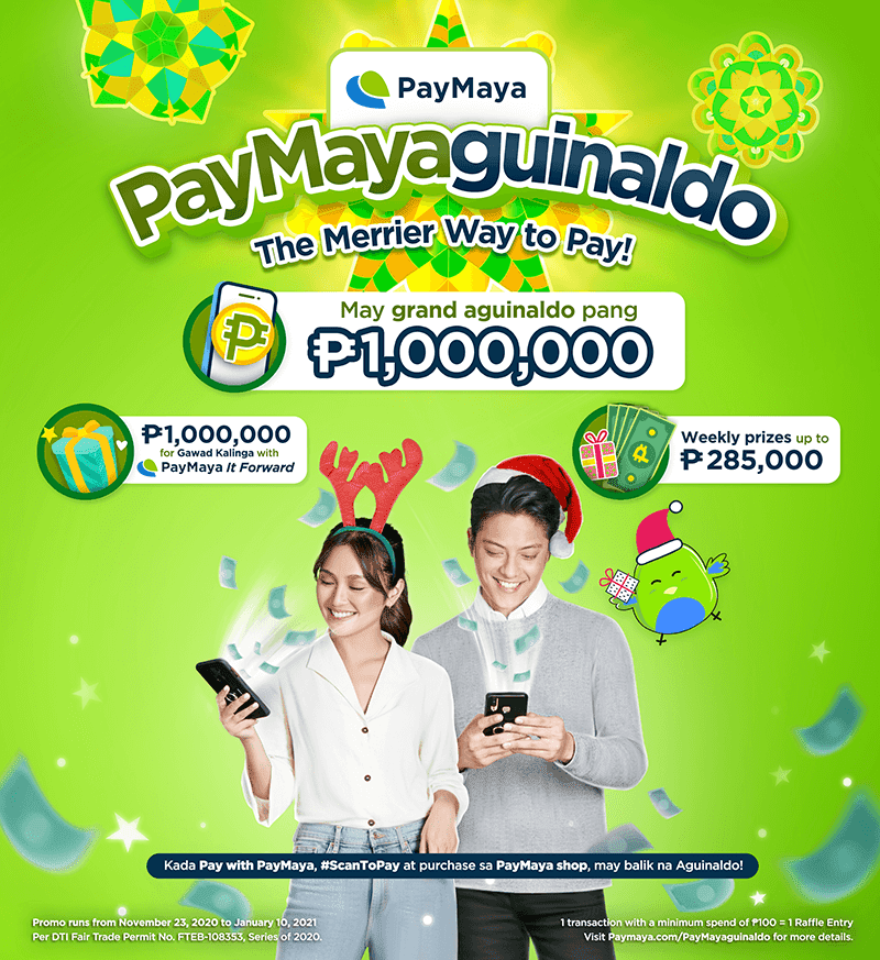 PayMayaguinaldo offers rewards for users and assistance for micro-entrepreneurs this holiday