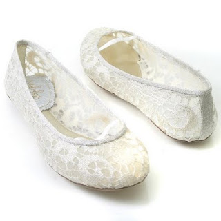 Ballet Bridal Shoes - รองเท้าเจ้าสาวบัลเล่ต์ - รองเท้าแต่งงานบัลเล่ต์