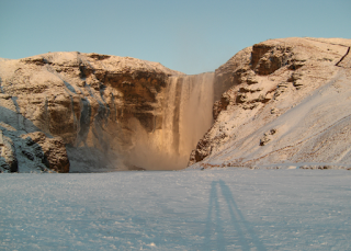 Winter sun or winter wonderland holiday? Iceland waterfalls